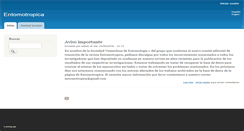 Desktop Screenshot of entomotropica.org